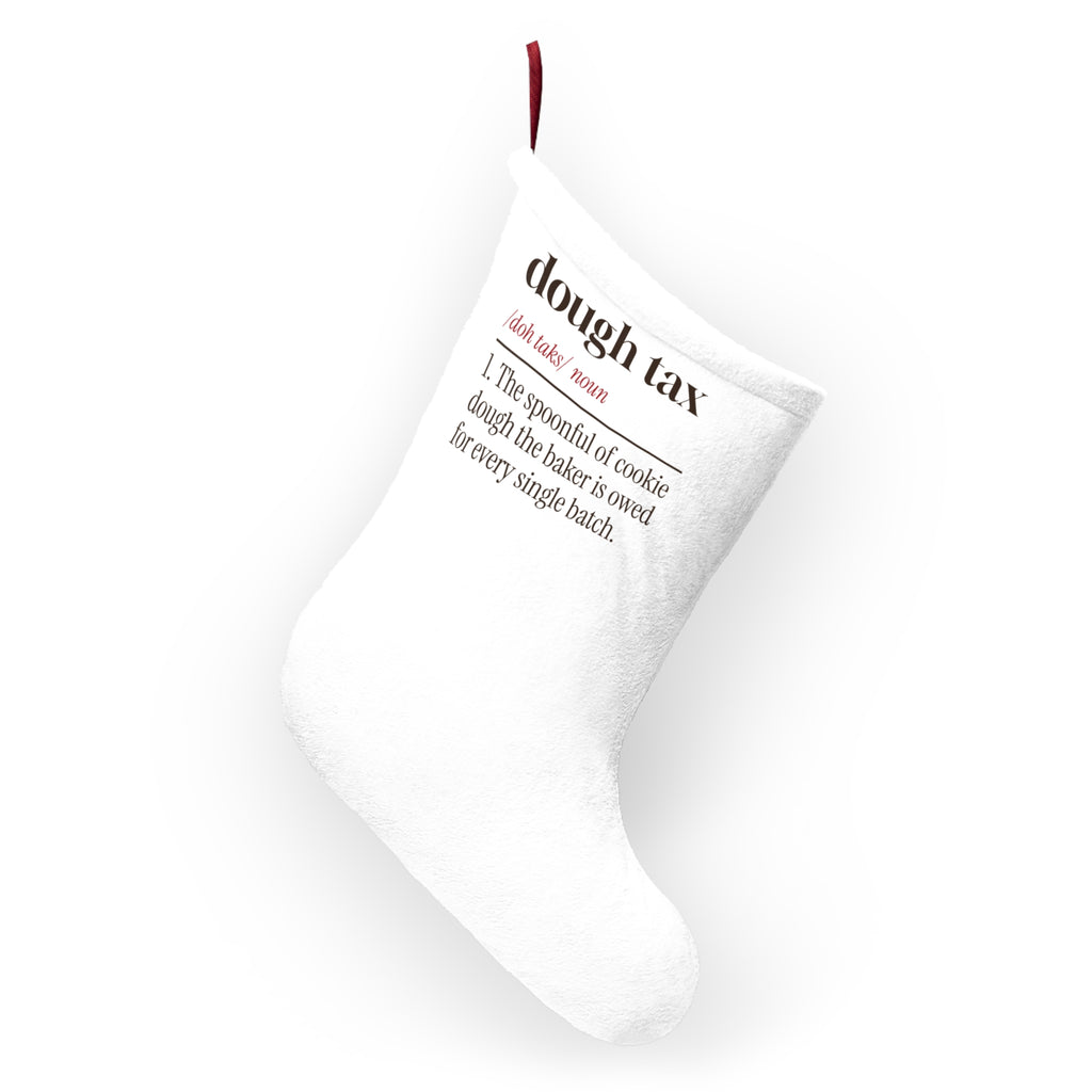 Funny Christmas Cookie Baking Christmas Stocking Dough Tax Definition