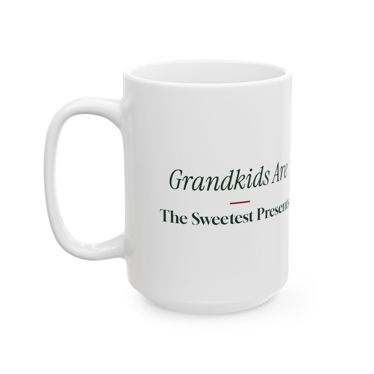 Christmas Coffee Mug For Grandparents Grandkids Are The Sweetest Presents