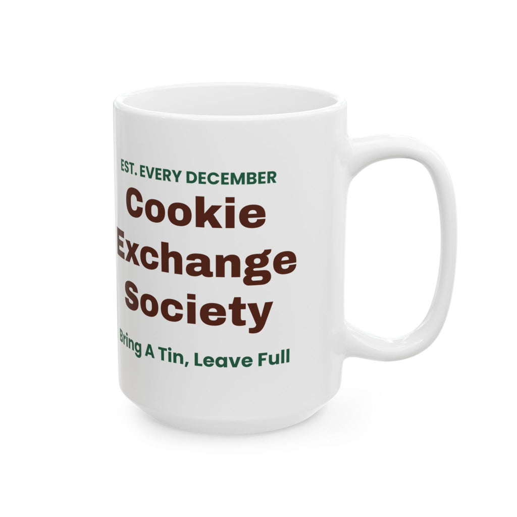 Christmas Cookie Coffee Mug Cookie Exchange Society Bring A Tin