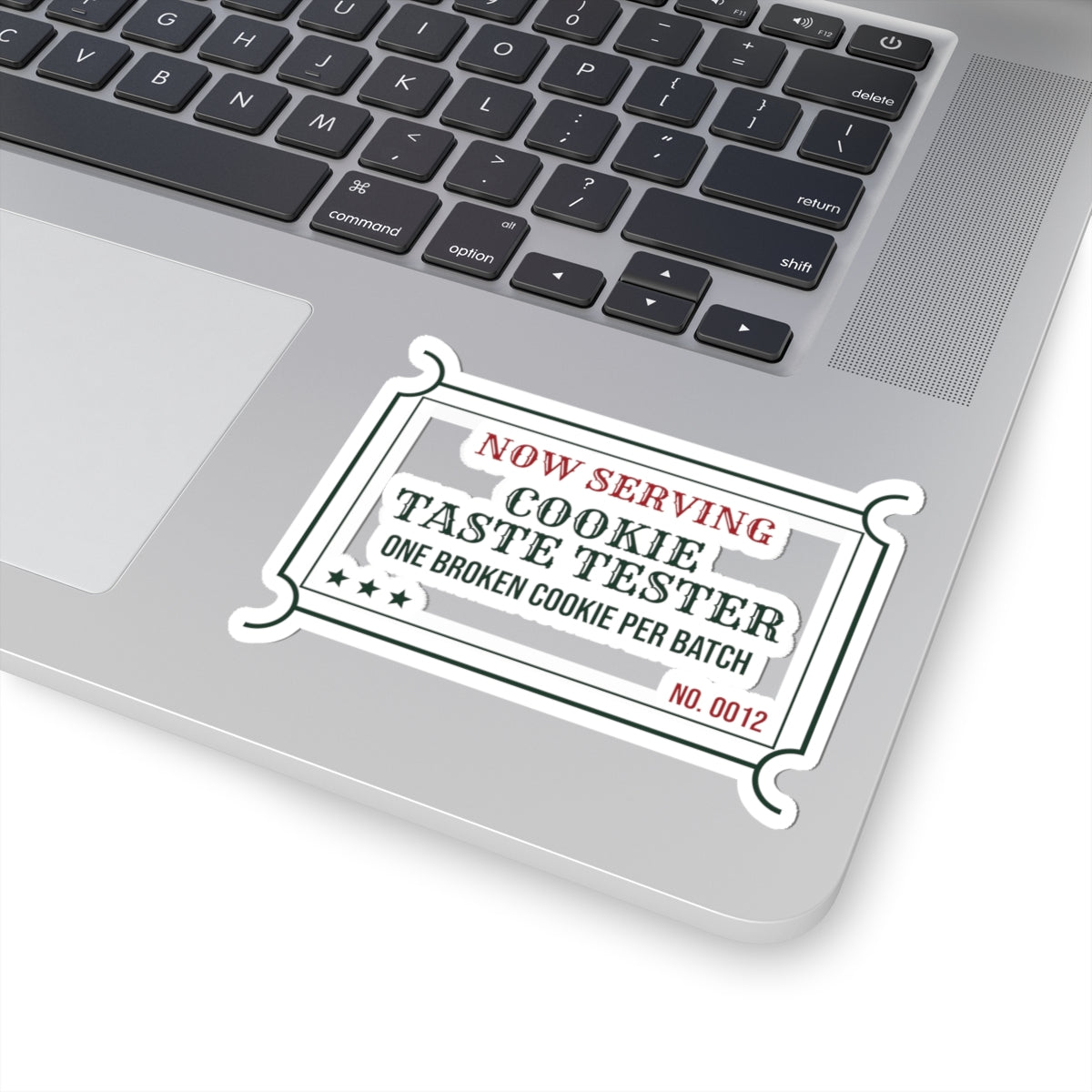Funny Christmas Sticker Cookie Taste Tester One Per Batch For Bakers