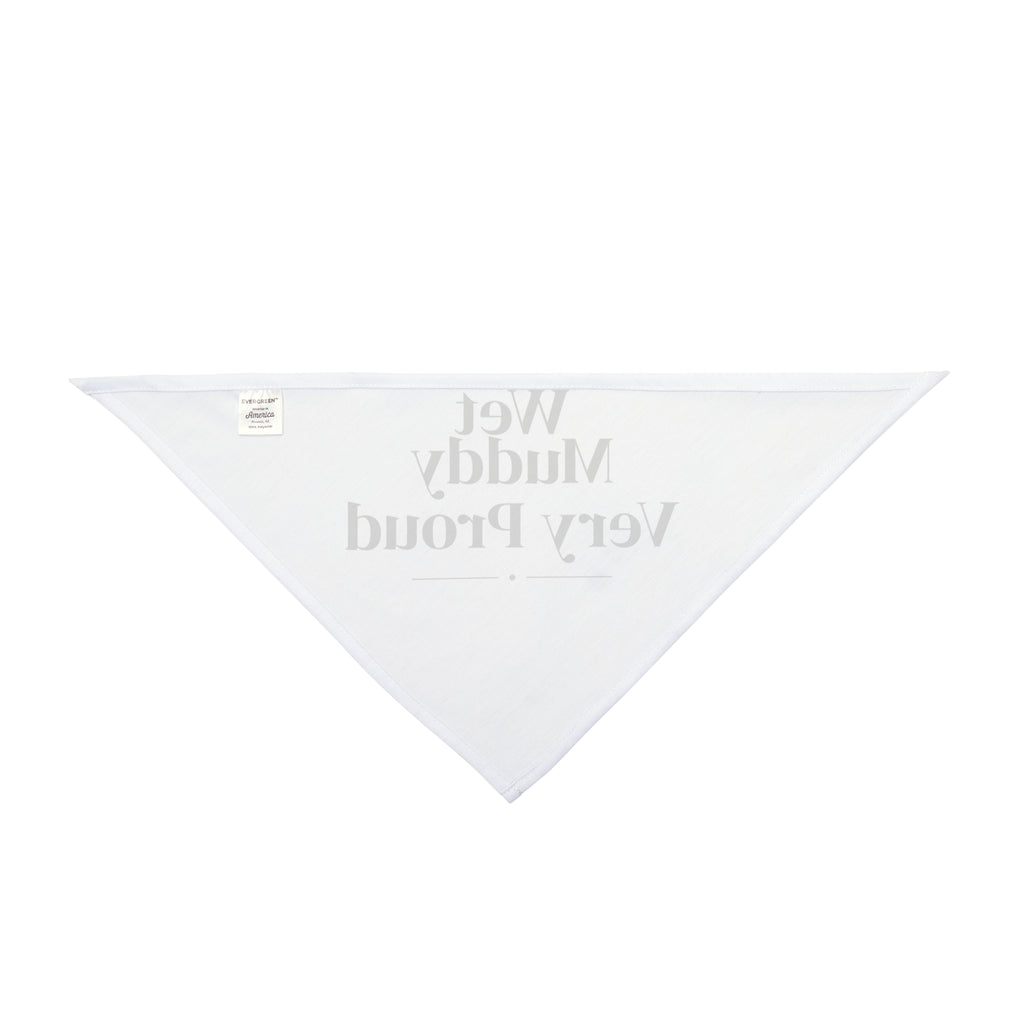 Funny Labrador Dog Bandana Wet Muddy Very Proud For Lab Owners