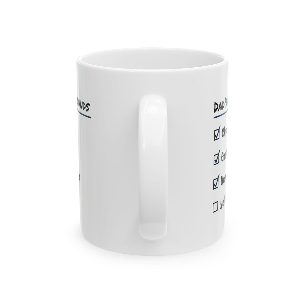 Dad's Nightly Rounds Coffee Mug For Dad