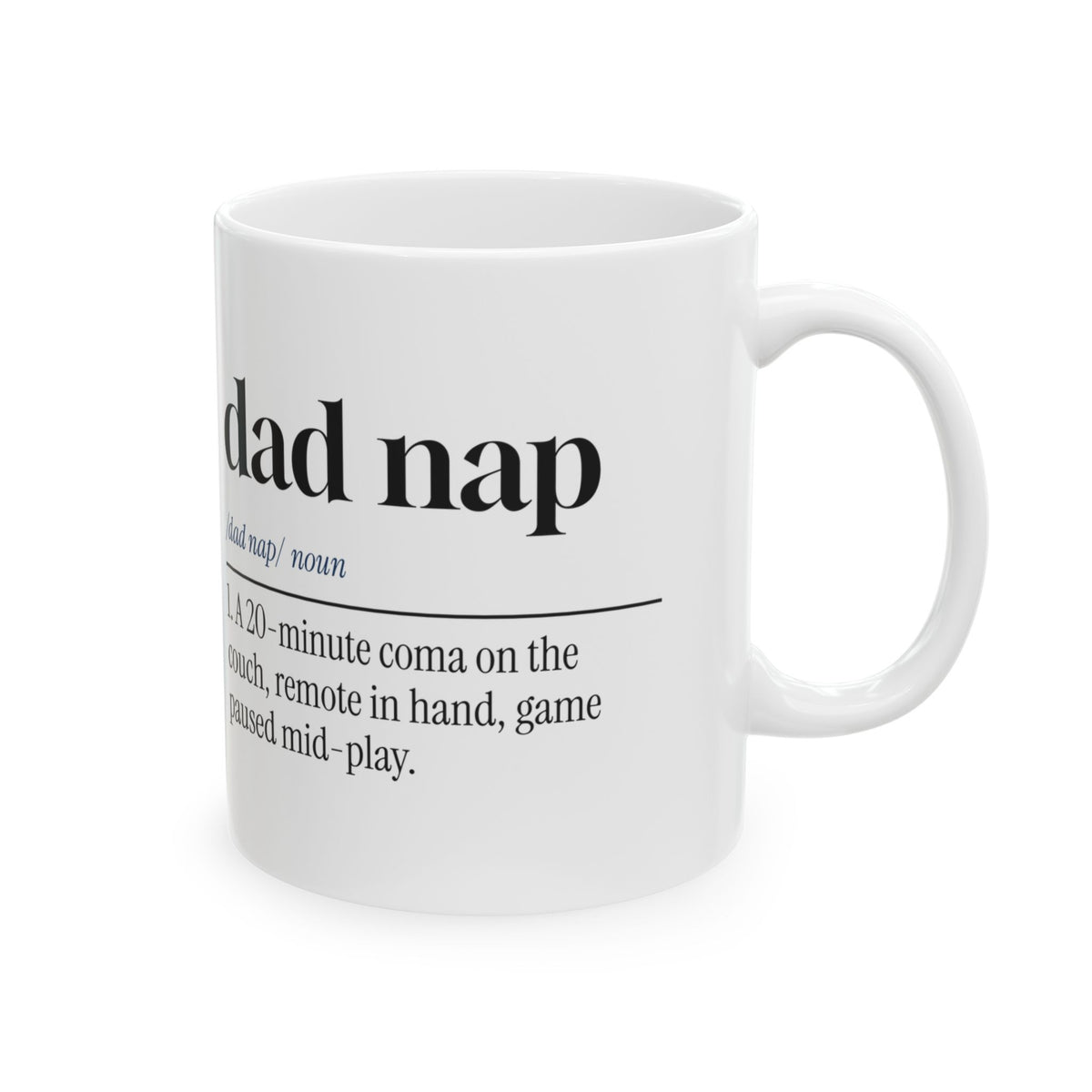 Dad Nap Definition Coffee Mug For Dad