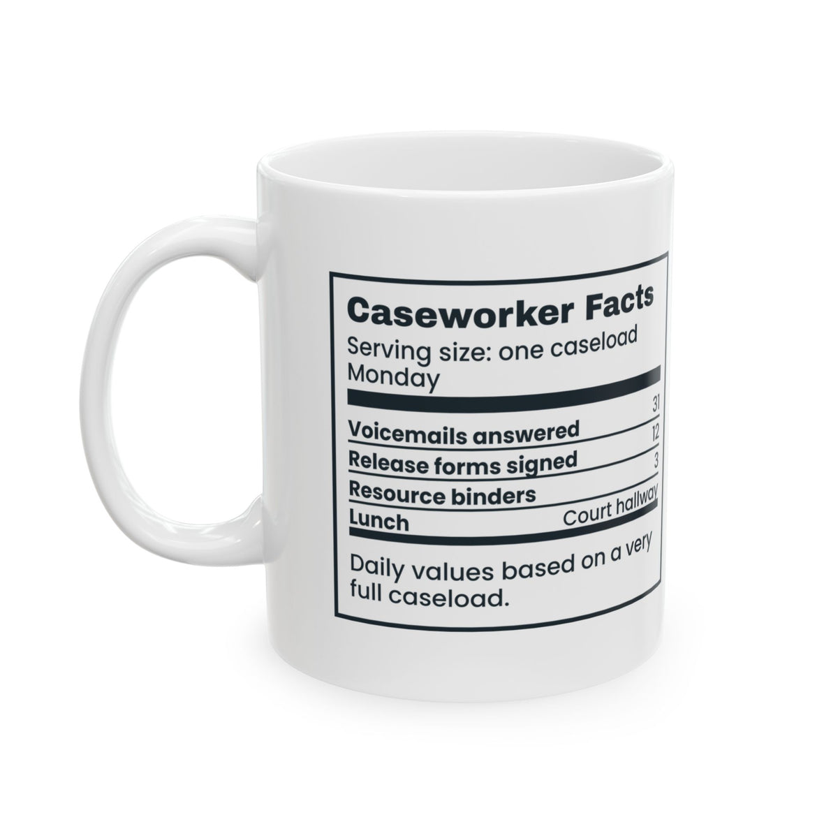 Funny Social Worker Mug Release Forms Signed 12 Caseworker Facts