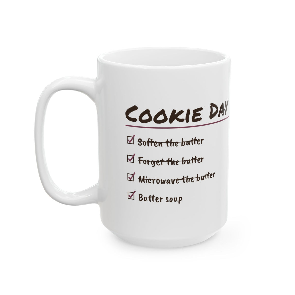 Funny Christmas Baking Coffee Mug Cookie Day Butter Soup