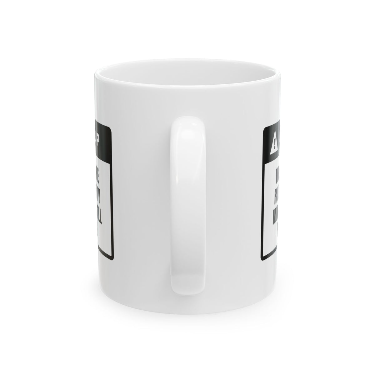 Board Game Coffee Mug Heads Up Explains Rules Wrong