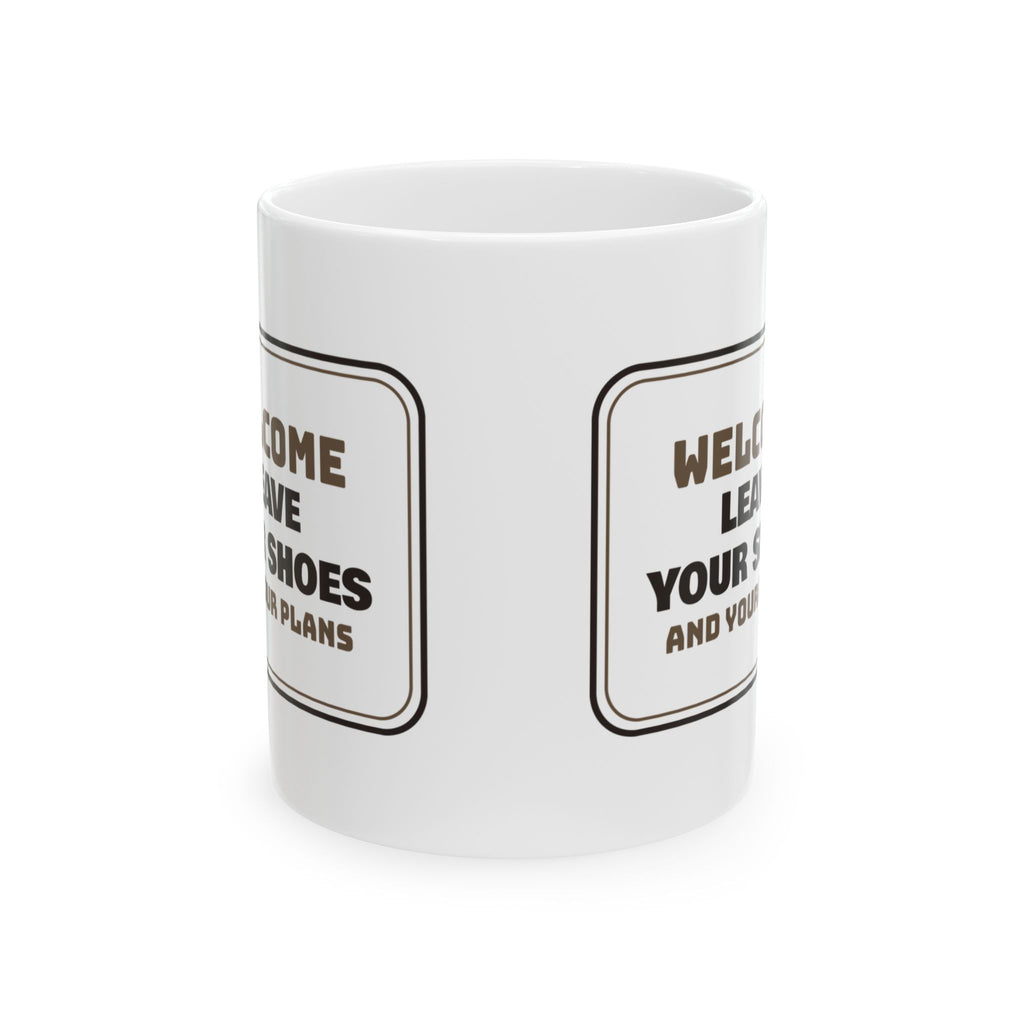 Homebody Coffee Mug Leave Your Shoes And Plans