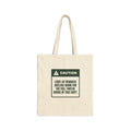 Funny Christmas Nurse Tote Bag Light-Up Antlers Twelve Hour Shift