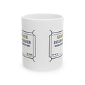 Funny Eclipse Chaser Coffee Mug Drive 600 Miles Ticket