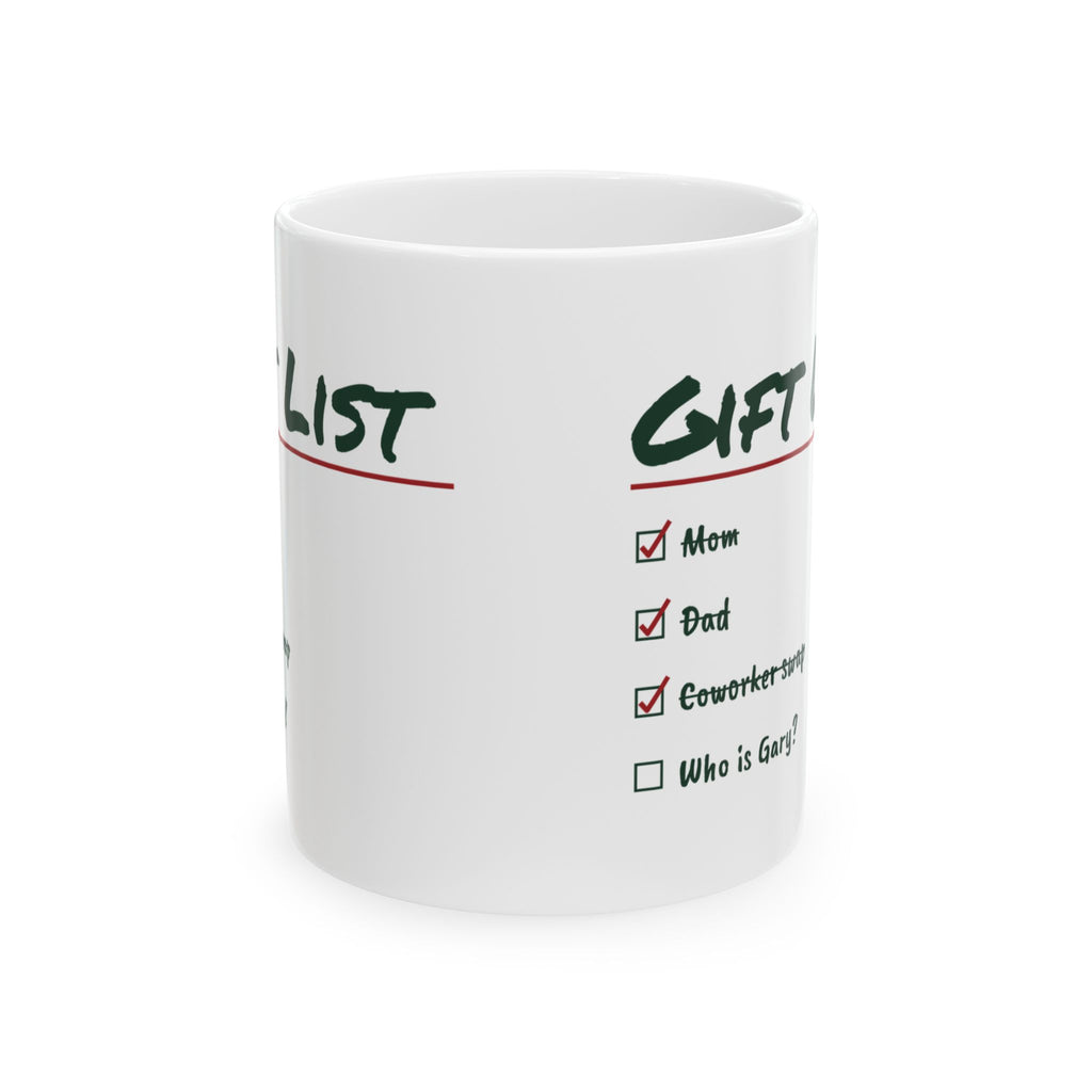 Funny Christmas Coffee Mug Gift List Who Is Gary For Shoppers