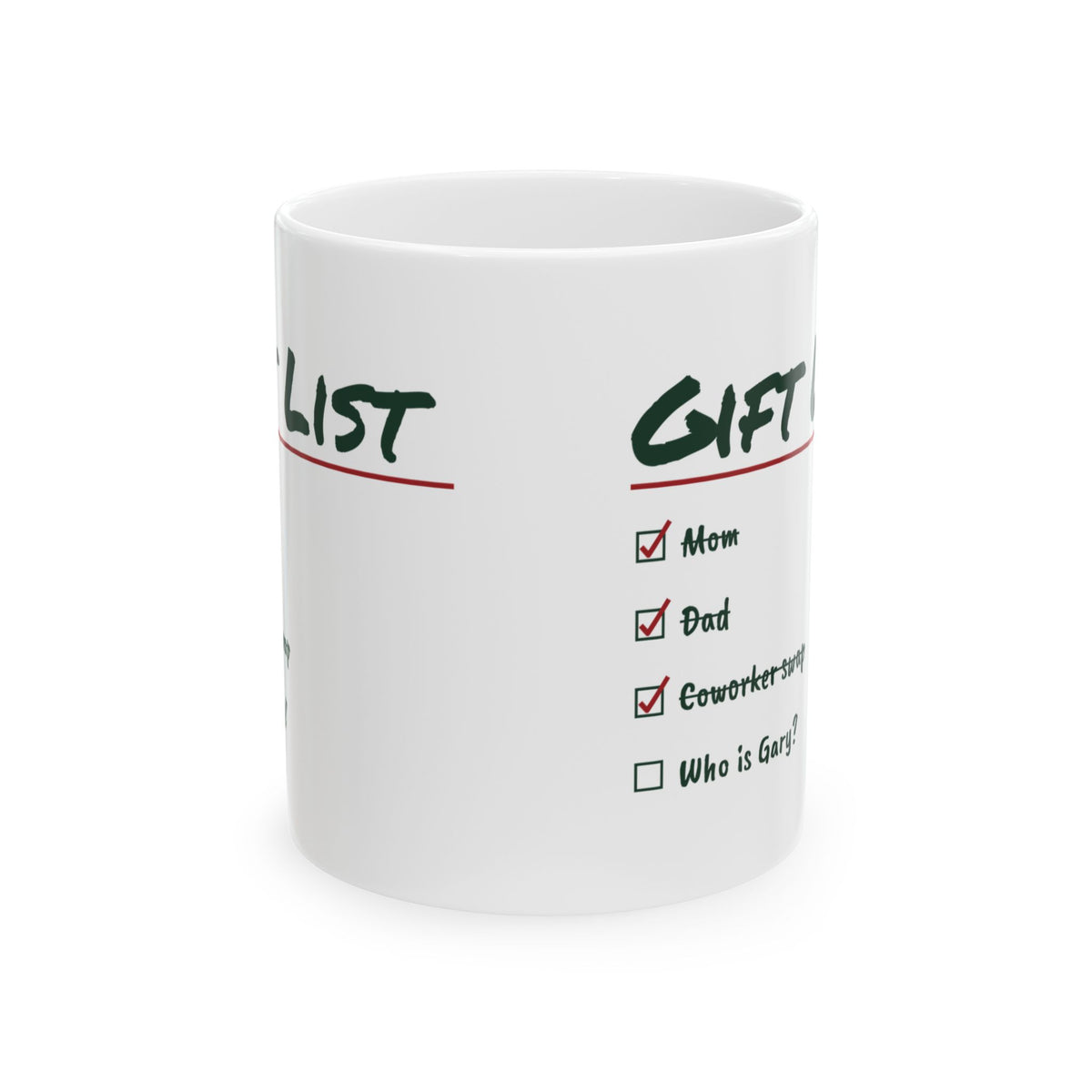 Funny Christmas Coffee Mug Gift List Who Is Gary For Shoppers