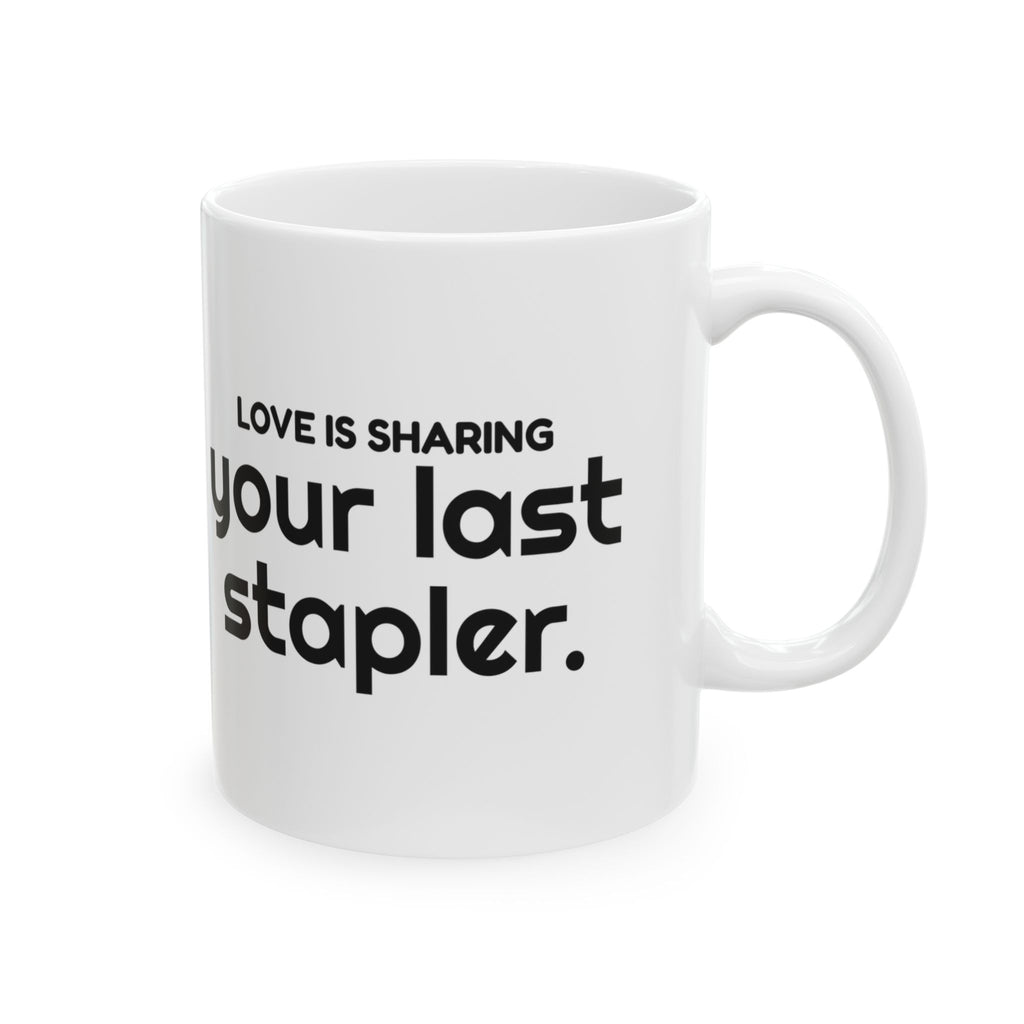 Funny Valentine Coffee Mug Stapler Joke For Coworkers