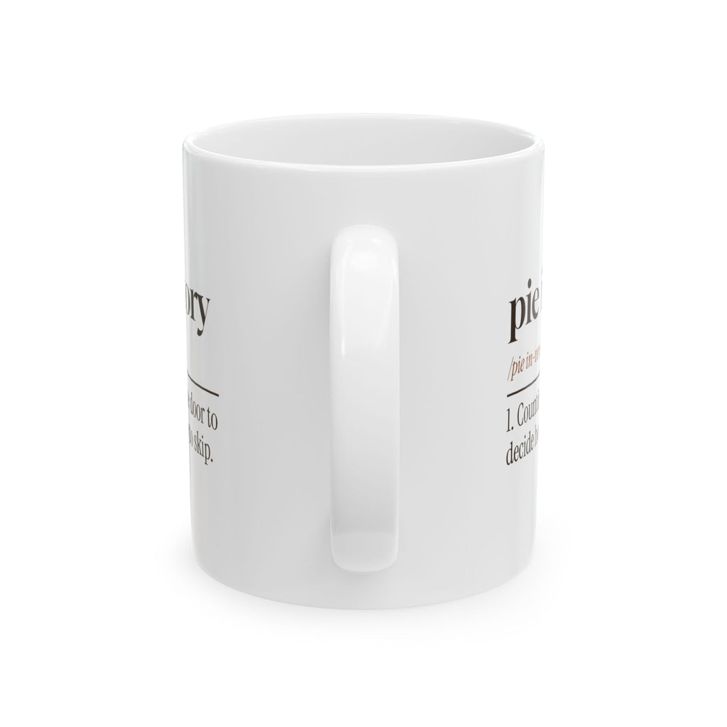 Funny Thanksgiving Coffee Mug Pie Inventory Dictionary For Pie Lovers