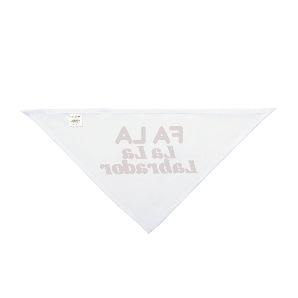Funny Dog Christmas Dog Bandana Fa La La La Labrador For Lab Owners