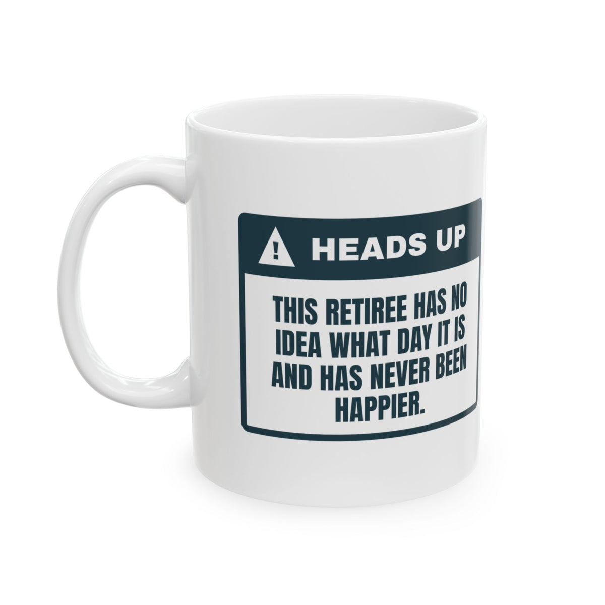 Funny Retirement Coffee Mug No Idea What Day It Is For Retirees