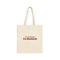 Funny Retail Christmas Tote Bag Tis The Season To Restock