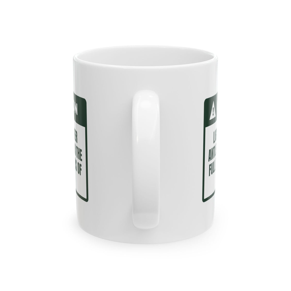 Funny Christmas Nurse Coffee Mug Light-Up Antlers Twelve Hour Shift