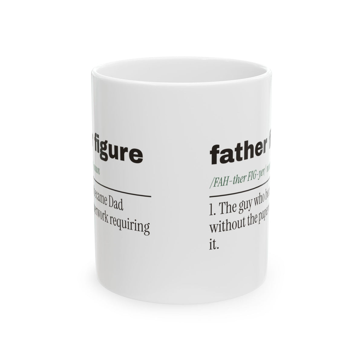 Father Figure Coffee Mug No Paperwork Required For Stepdads
