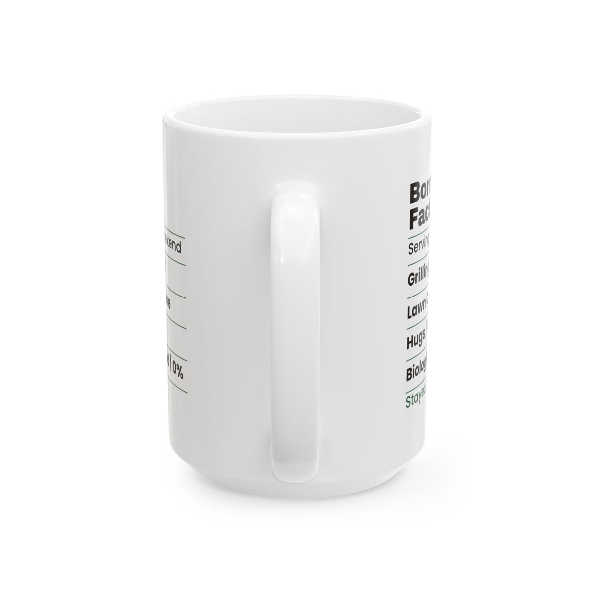 Bonus Dad Facts Coffee Mug Funny Label For Stepdads