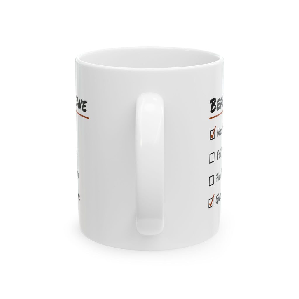 Mechanic Coffee Mug Before I Leave Buy a New One