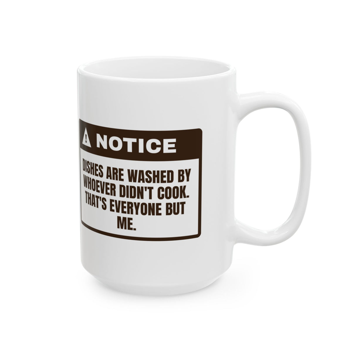 Funny Thanksgiving Coffee Mug Didn't Cook Dish Duty For Hosts