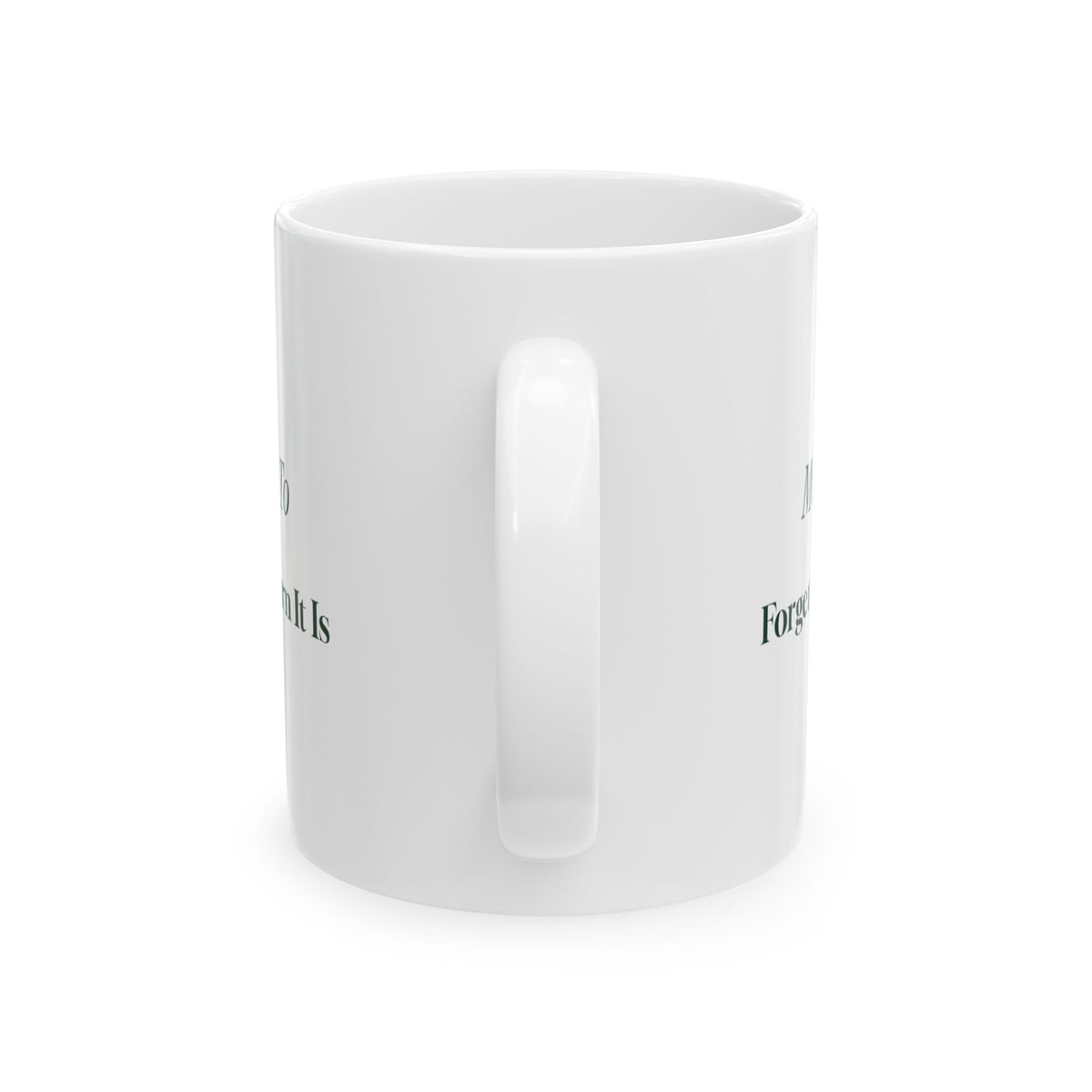 Funny Family Christmas Coffee Mug Most Likely To Forget Whose Turn It Is