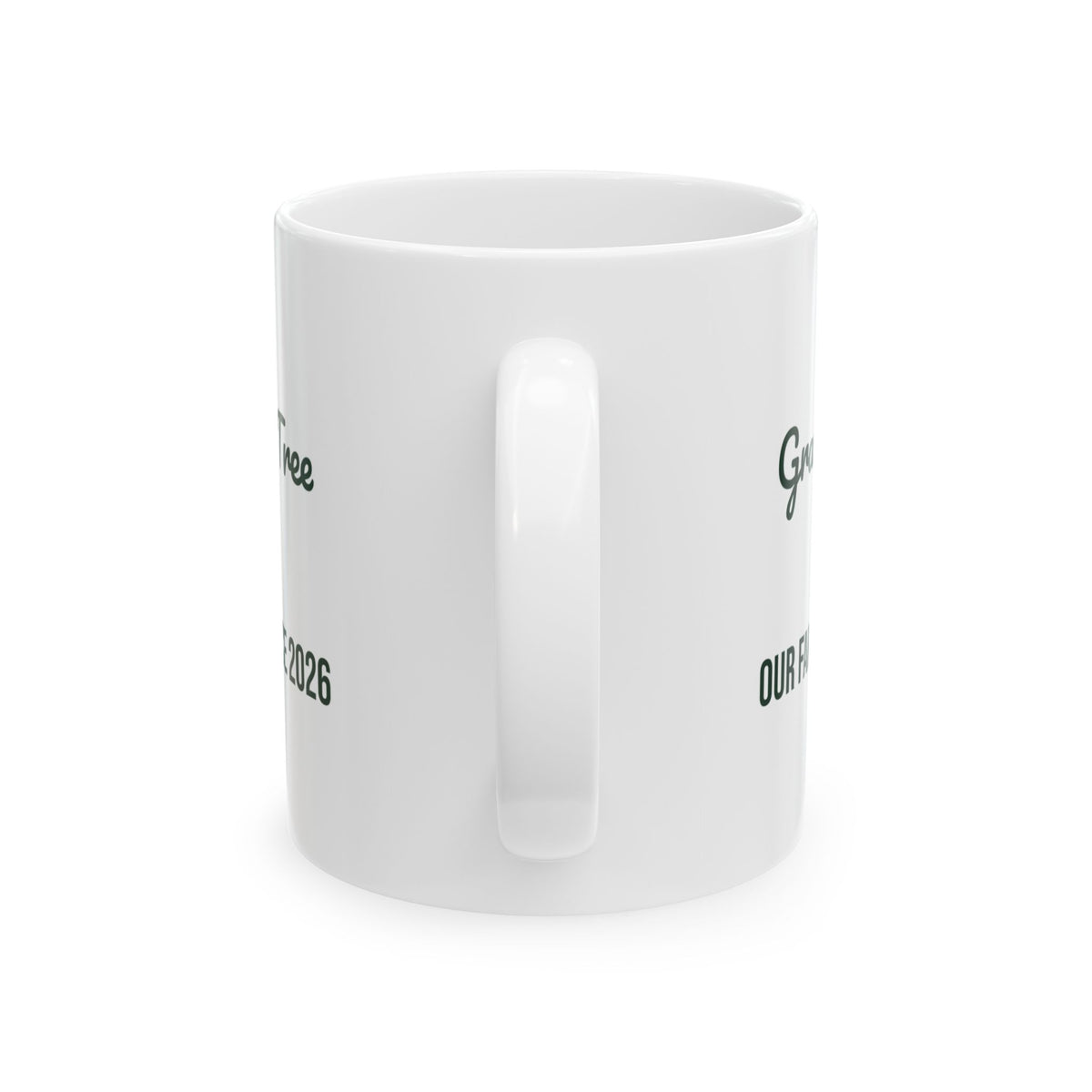 Christmas Coffee Mug Grandma's Tree Our Favorite Place 2026 For Grandma