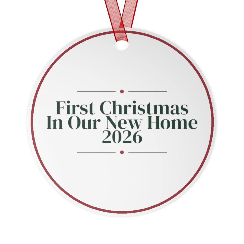 Christmas Ornament 2026 First Christmas In Our New Home