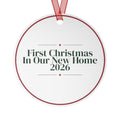 Christmas Ornament 2026 First Christmas In Our New Home