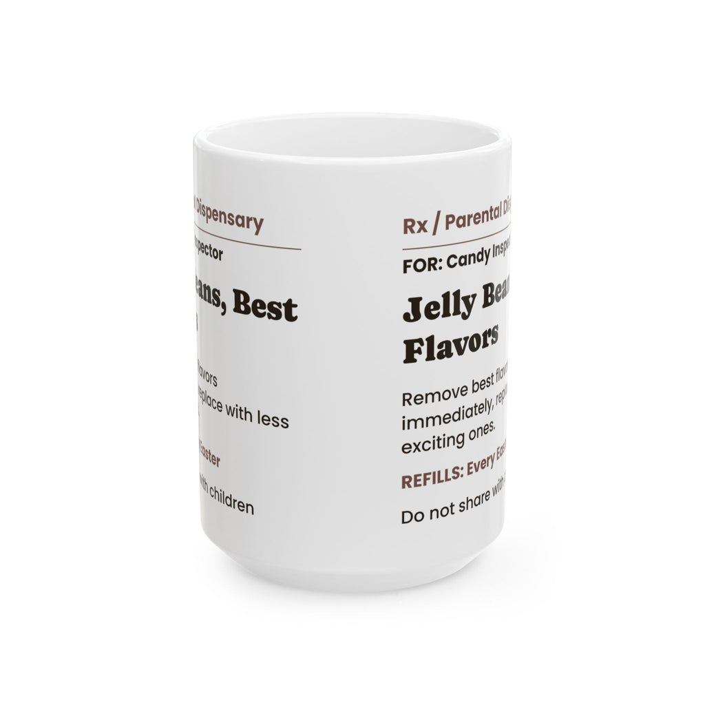 Funny Easter Jelly Bean Prescription Coffee Mug For Parents