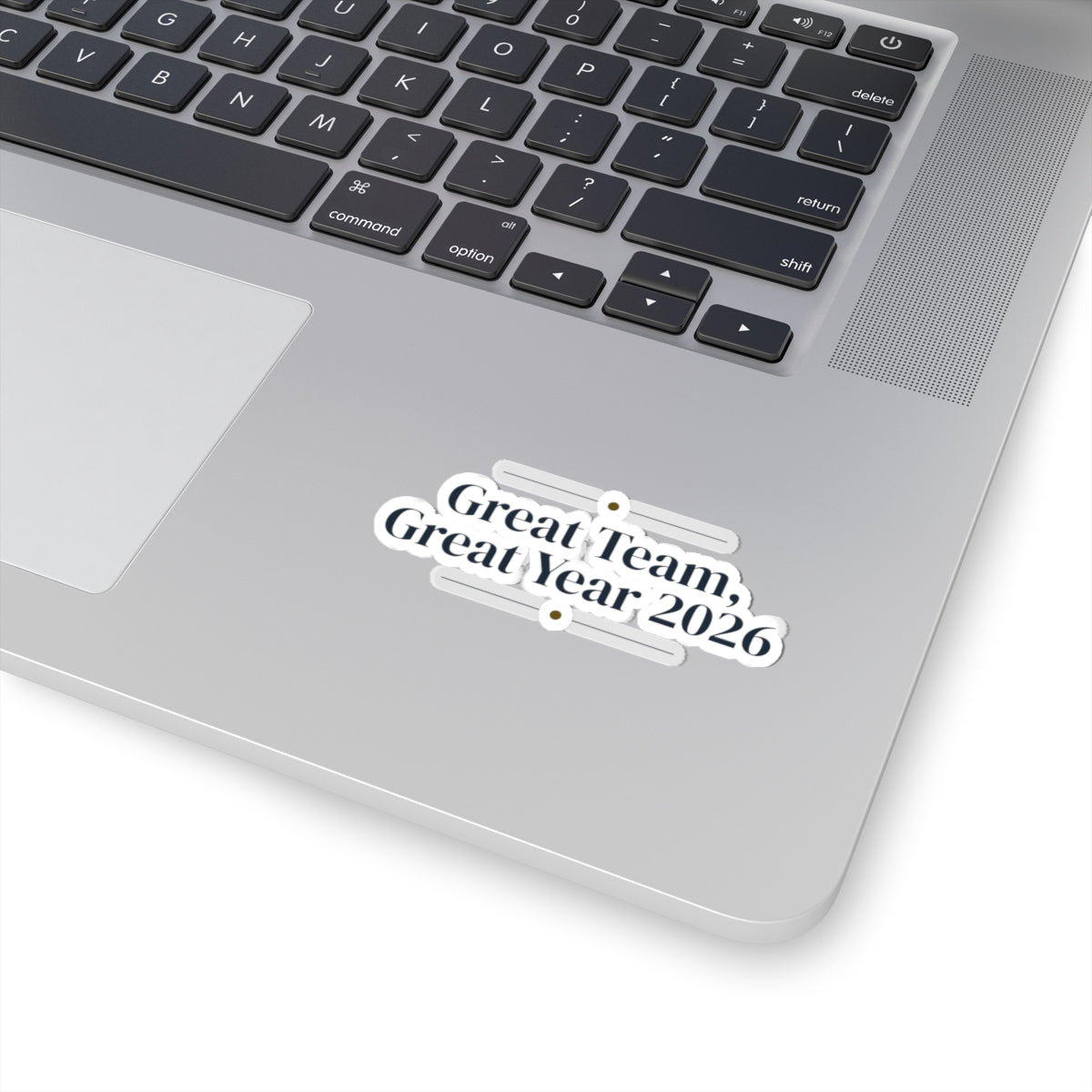 Christmas Sticker Great Team Great Year 2026 For Coworkers