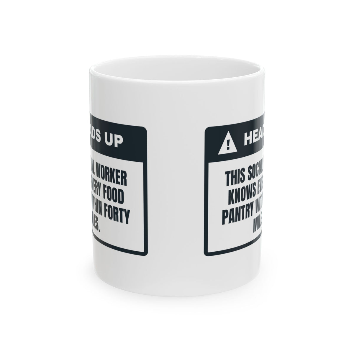 Funny Social Worker Mug Knows Every Food Pantry Nearby Social Worker