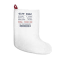 Funny White Elephant Christmas Stocking Stolen Then Abandoned Yours Now