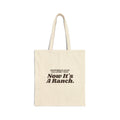 Funny Christmas Baking Tote Bag Gingerbread House Now It's A Ranch