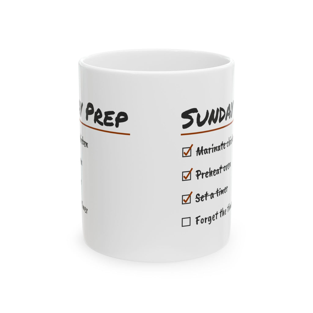 Cooking Coffee Mug Set a Timer Forget the Timer