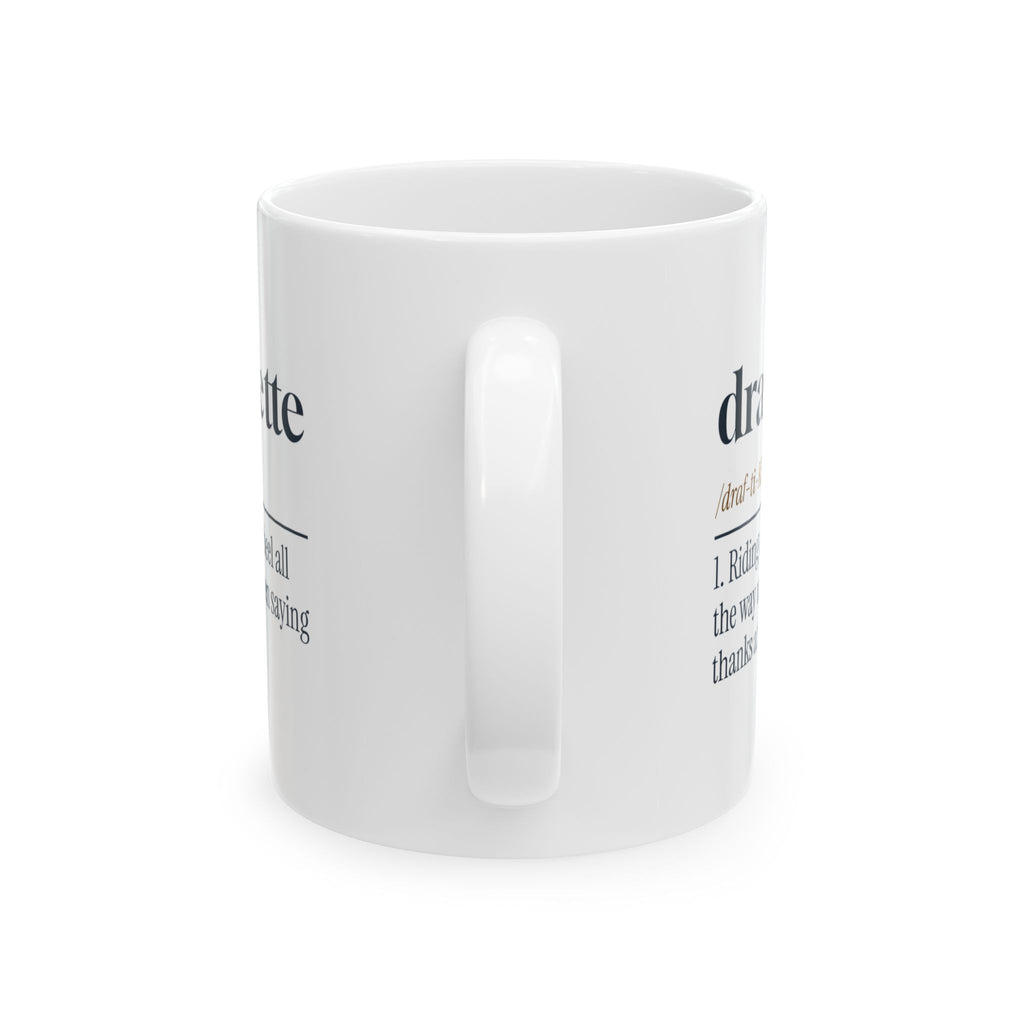 Funny Cycling Coffee Mug Draftiquette Definition For Cyclists