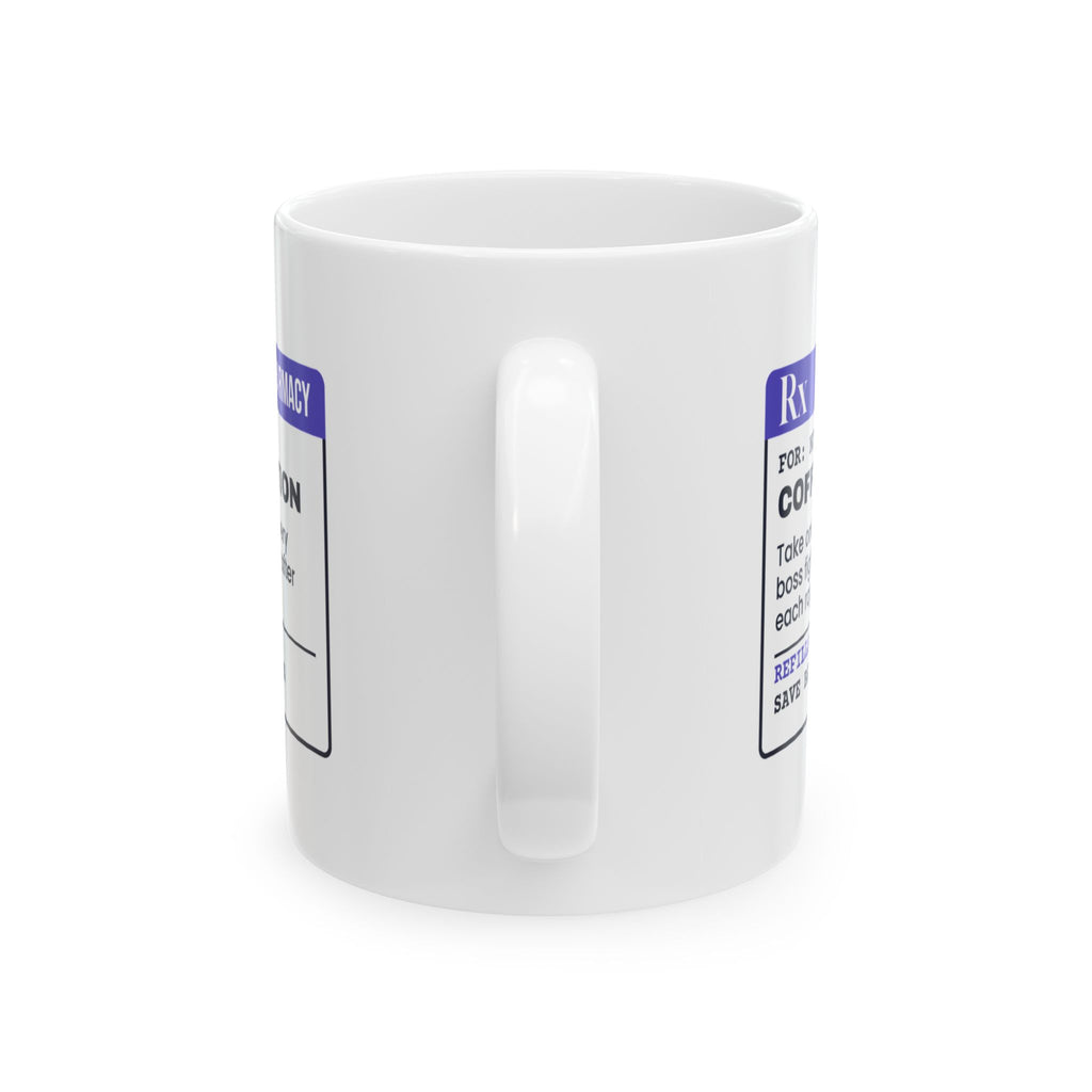 Funny Gamer Coffee Mug Save Before Drinking Prescription Potion