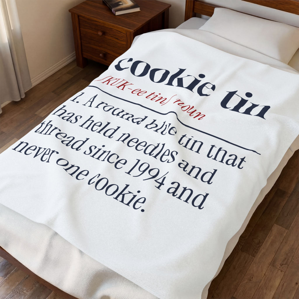 Funny Christmas Throw Blanket Cookie Tin Definition For Mom And Grandma
