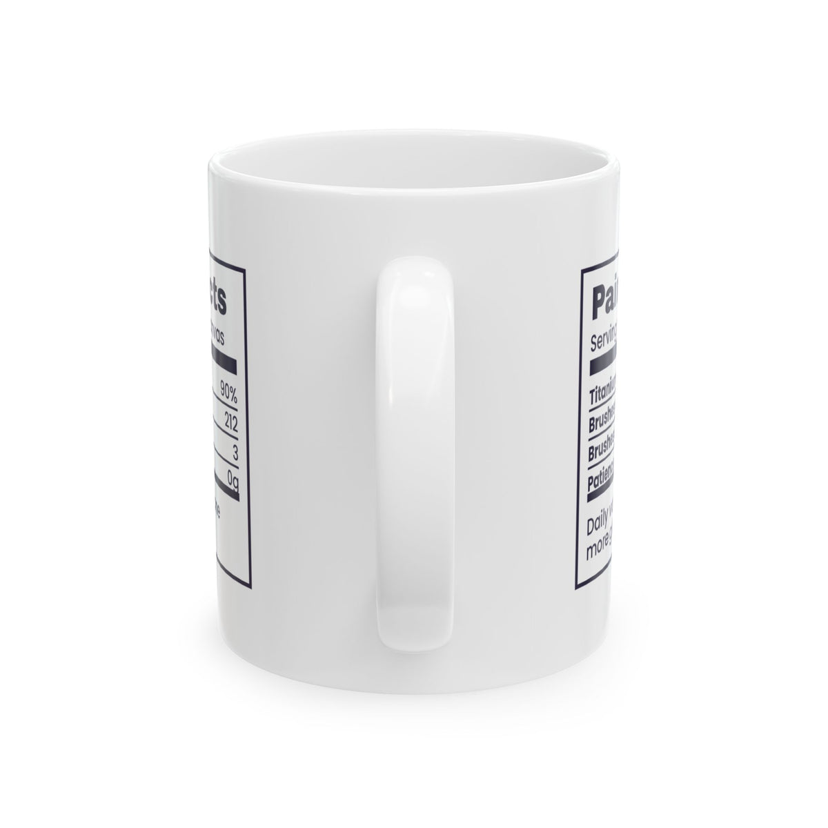 Painter Facts Coffee Mug 212 Brushes Uses The Same 3 For Artists