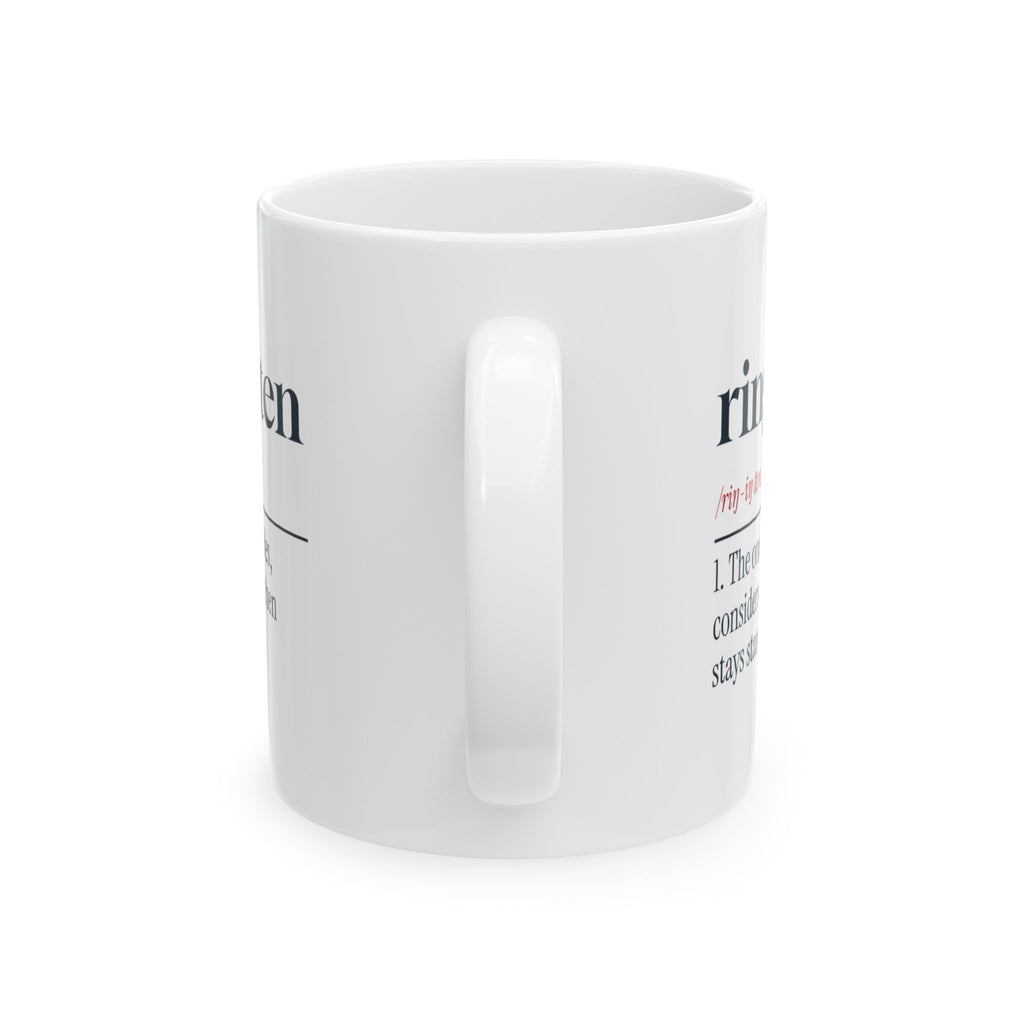Bowling Mug Ringing Ten Definition For League Bowlers