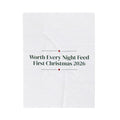Baby's First Christmas Throw Blanket Worth Every Night Feed 2026