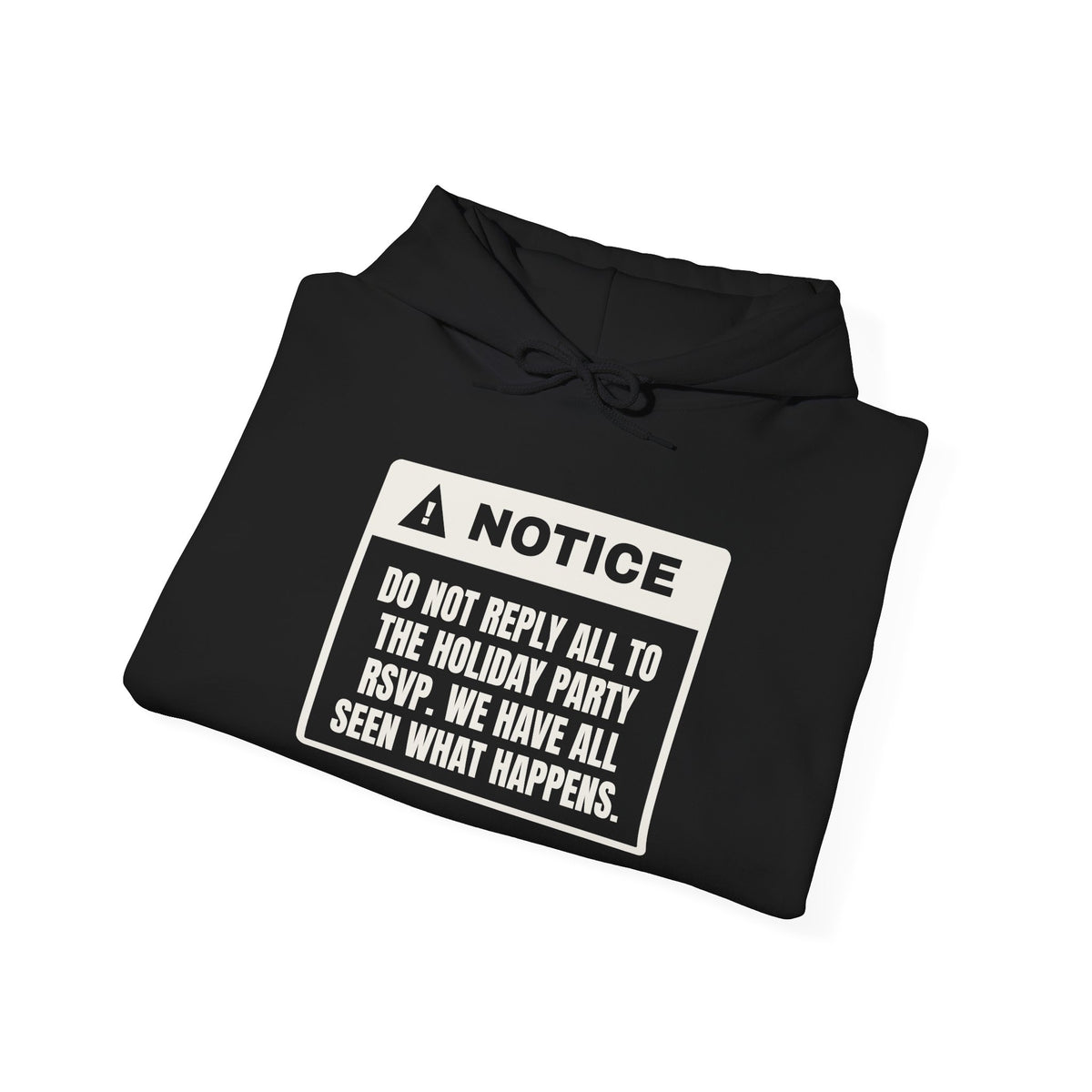 Funny Christmas Coworker Hoodie Do Not Reply All To The Party Email