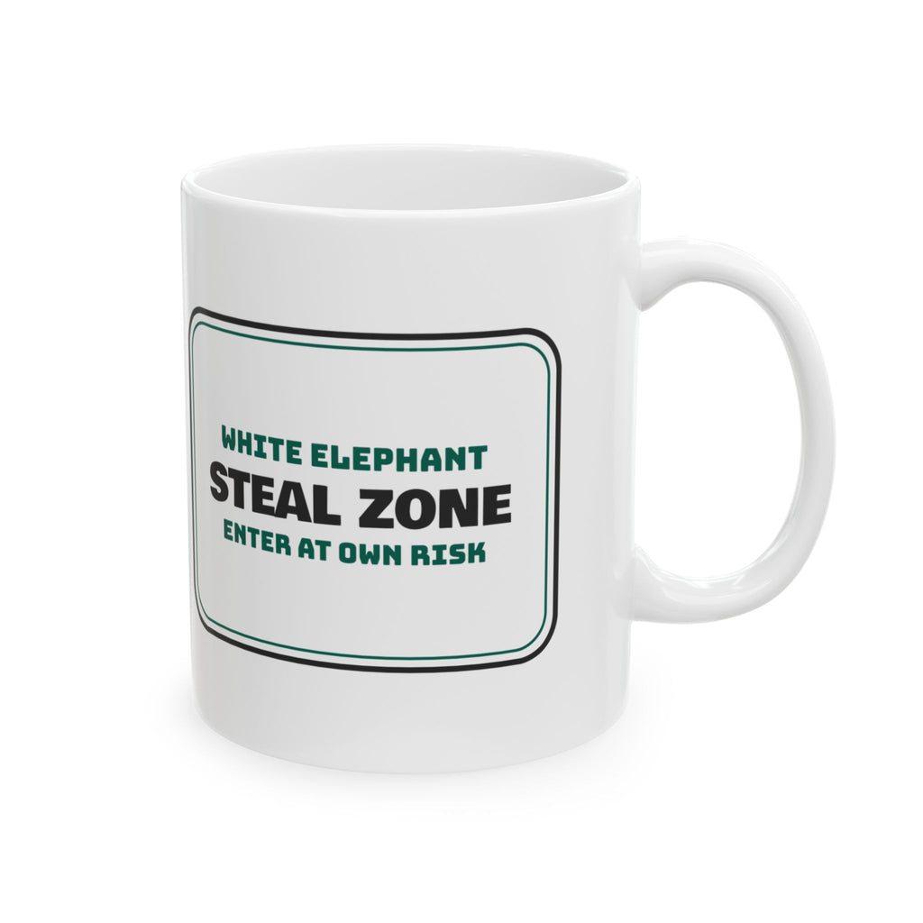 White Elephant Steal Zone Coffee Mug For Party