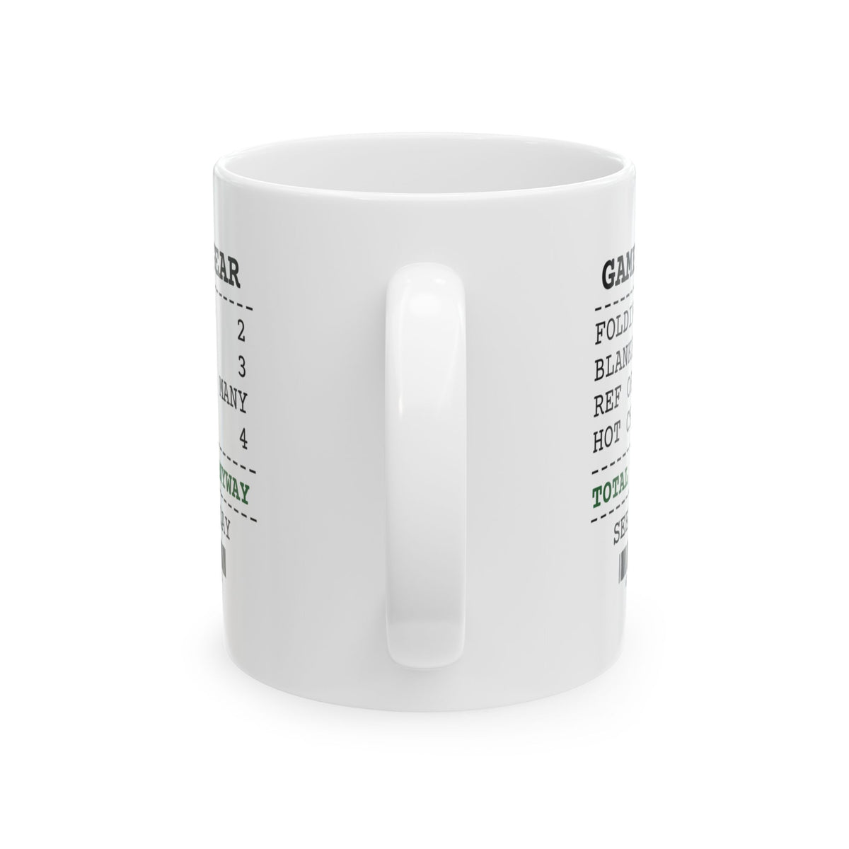 Funny Football Dad Coffee Mug Ref Opinions Many Hot Chocolate 4