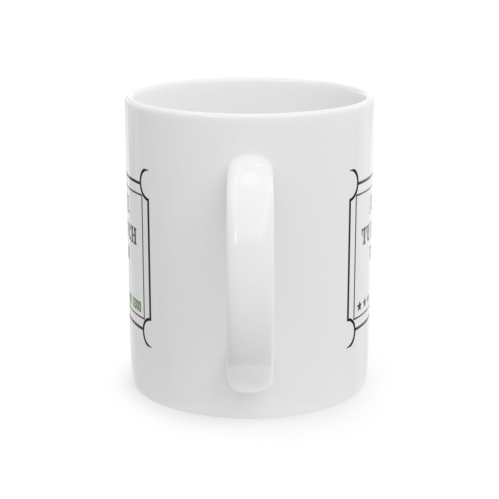 Bowling Coffee Mug Turkey Watch Two Strikes Down Nobody Talk To Me