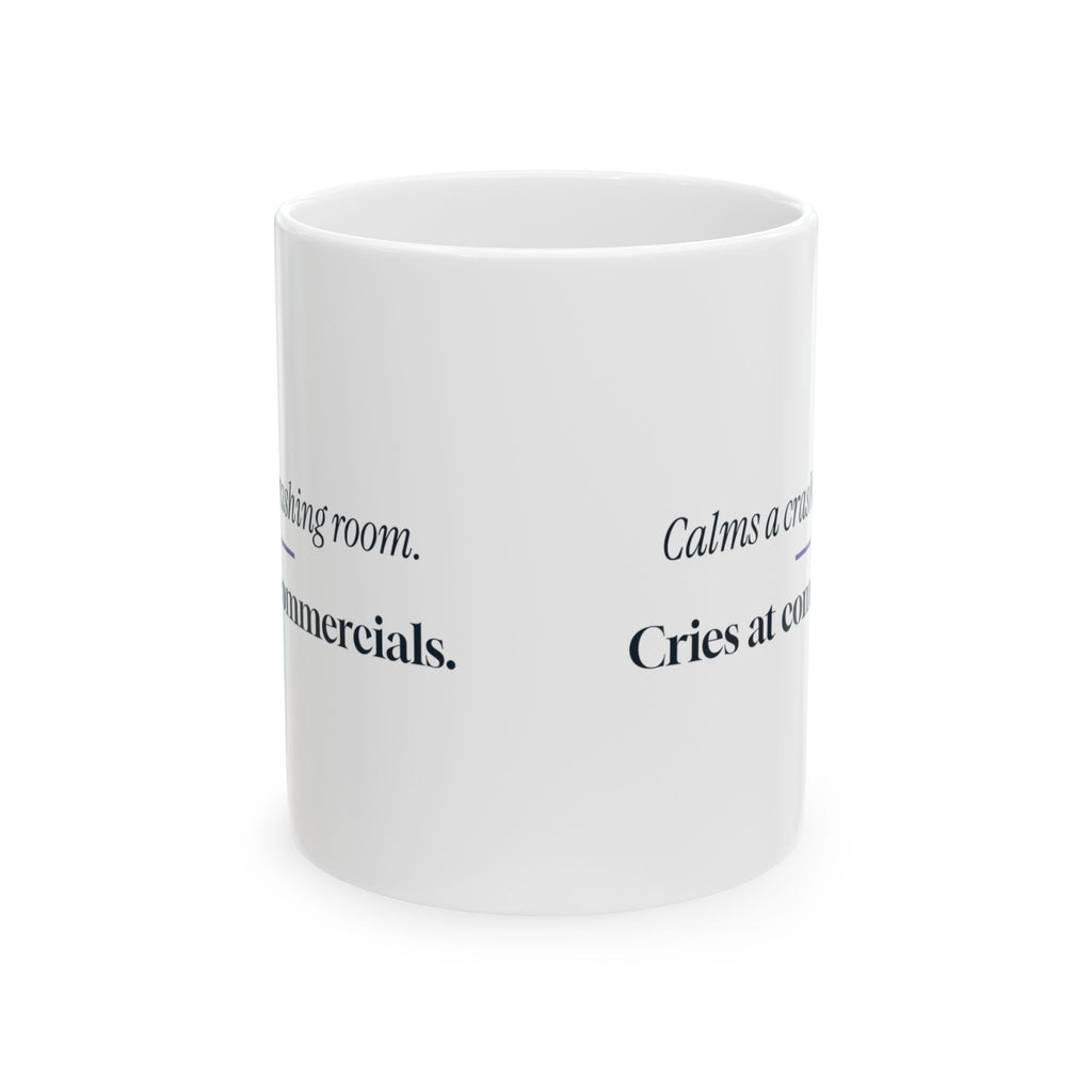 Funny Nurse Coffee Mug Calms a Crashing Room