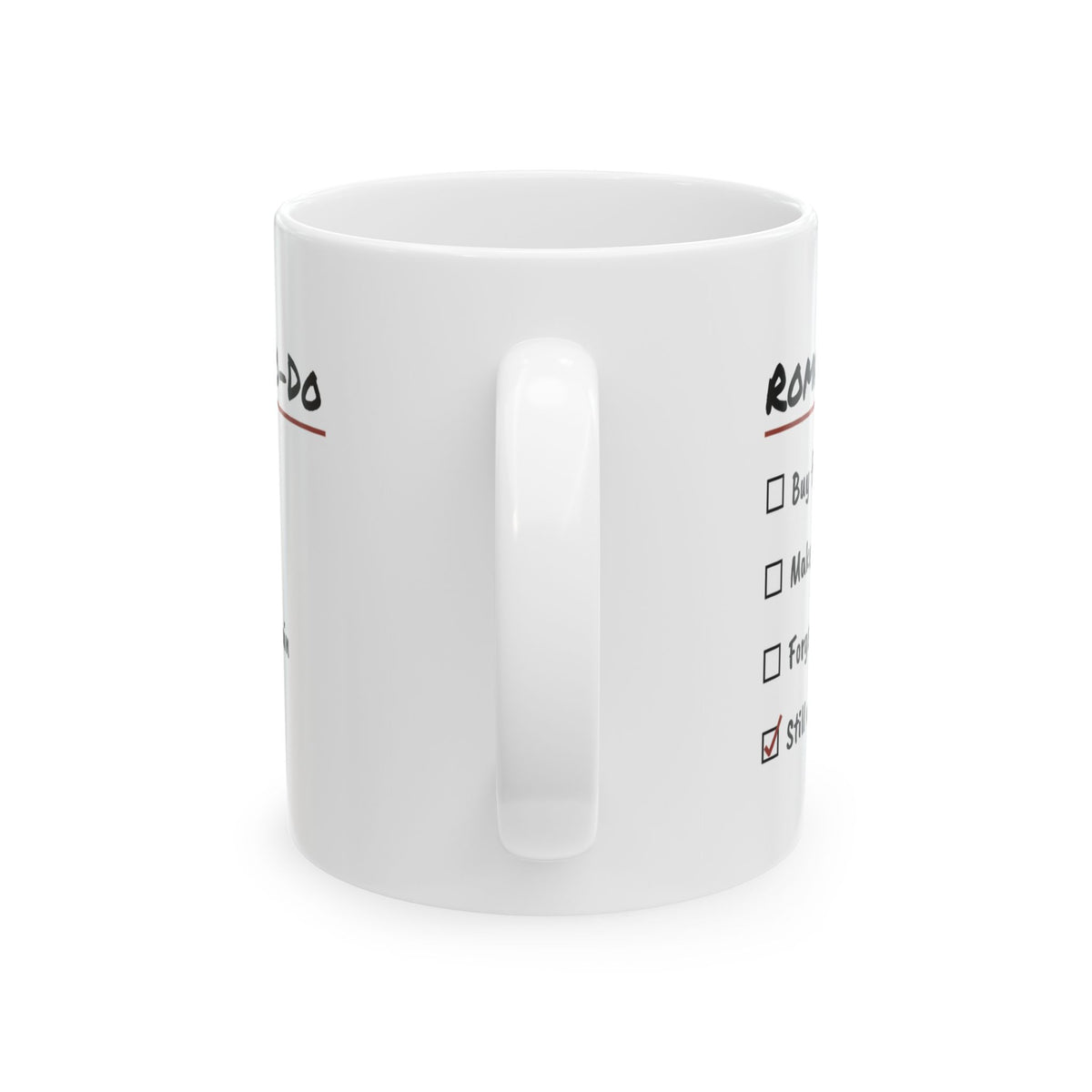 Romantic To-Do Coffee Mug For Him