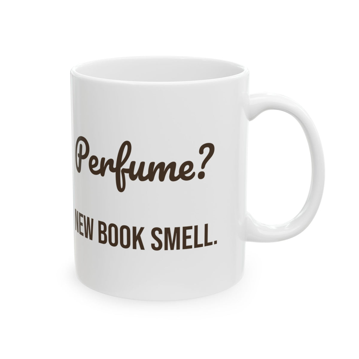 Funny Book Mug Perfume New Book Smell For Readers