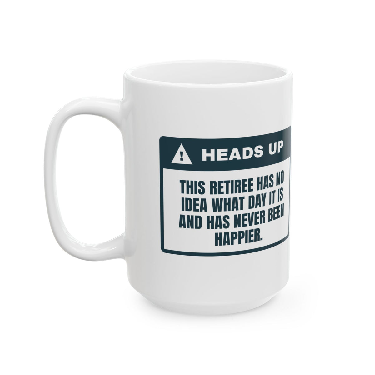 Funny Retirement Coffee Mug No Idea What Day It Is For Retirees