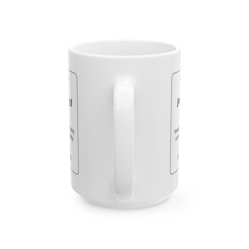 Funny Dad Garage Apothecary Prescription Coffee Mug For Dad